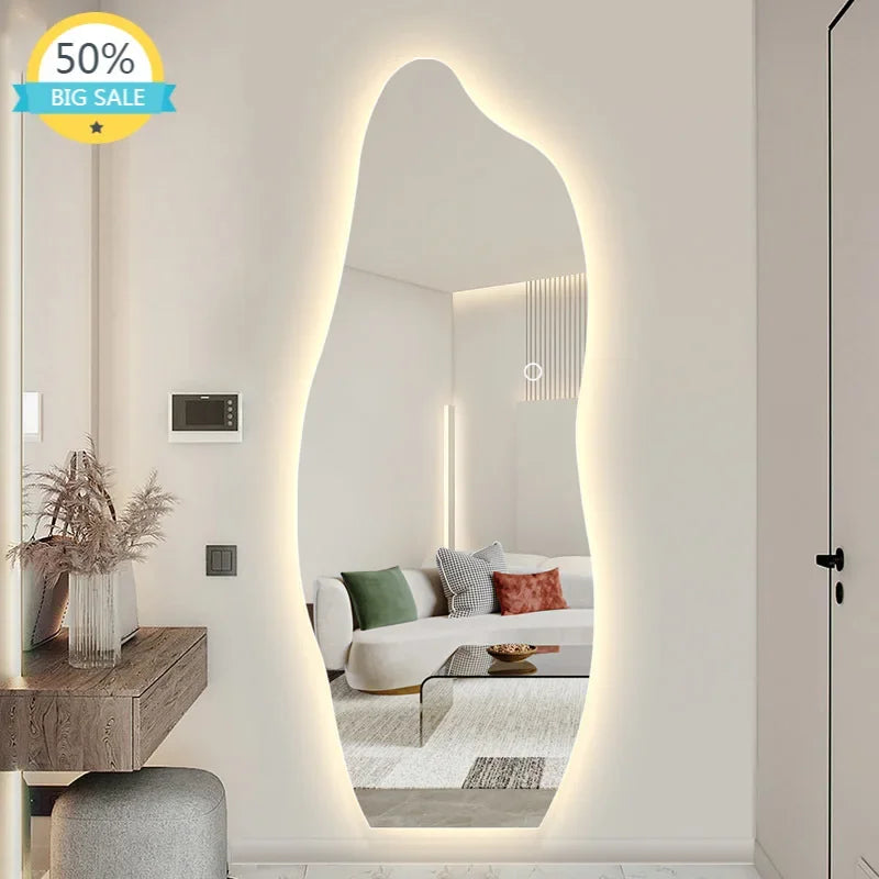 Dimmable LED Wall Mirror